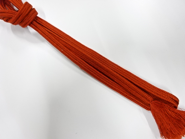 正絹　手組帯締め